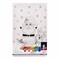 Angels Craft Paint by Number Canvas Set - Santa's Secret Entrance | Includes: 1 Pre-printed Canvas, 6 Acrylic Paint pots, 1 Artist Brush